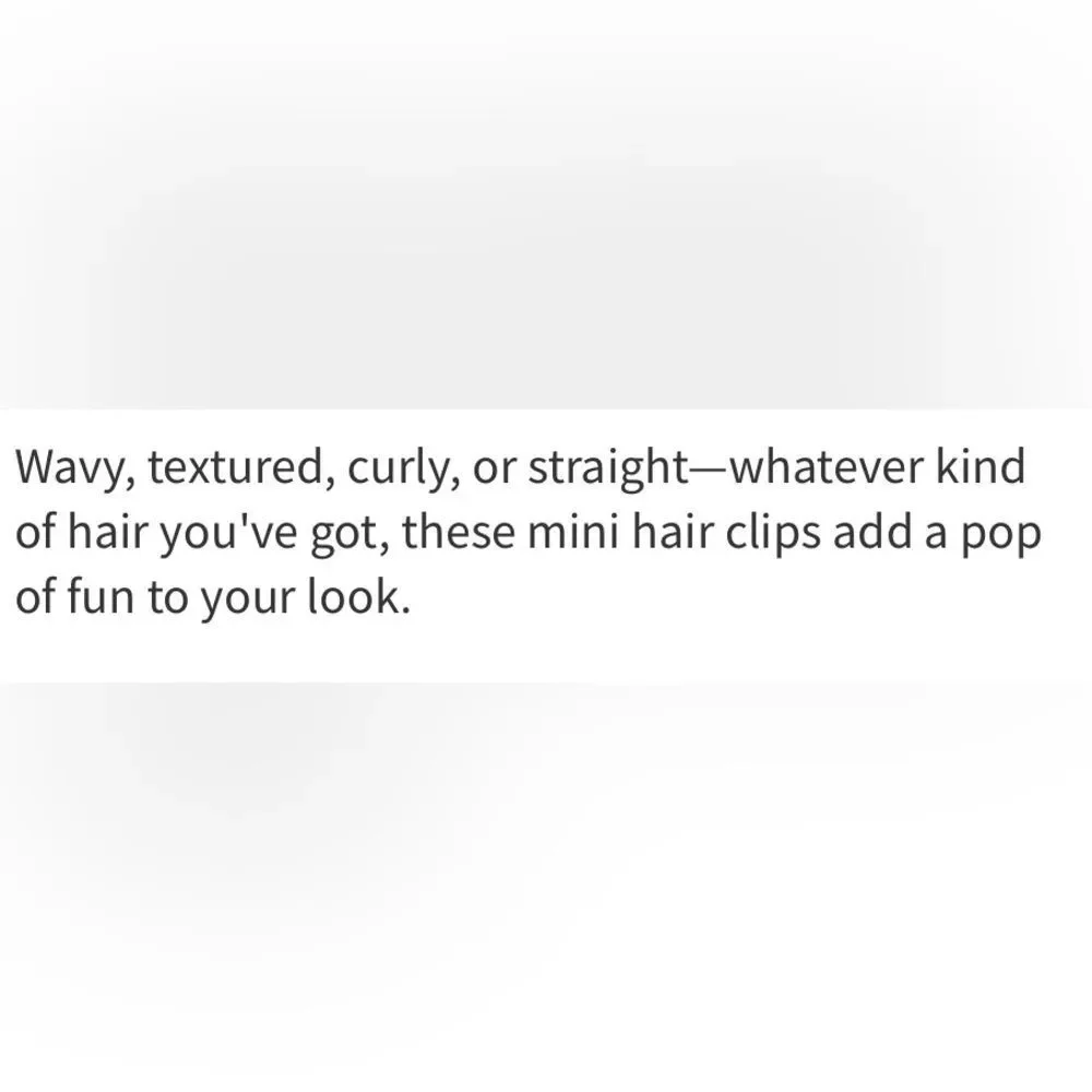 Lululemon Small Claw Hair Clips 4 Pack